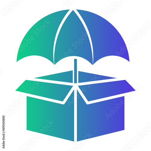 box Gradient icon