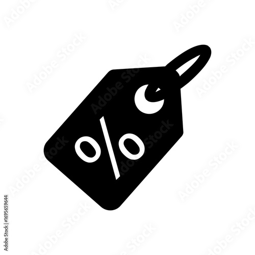 Minimalist black compass icon isolated on a white background. A simple vector graphic symbolizing navigation, travel, direction, and exploration