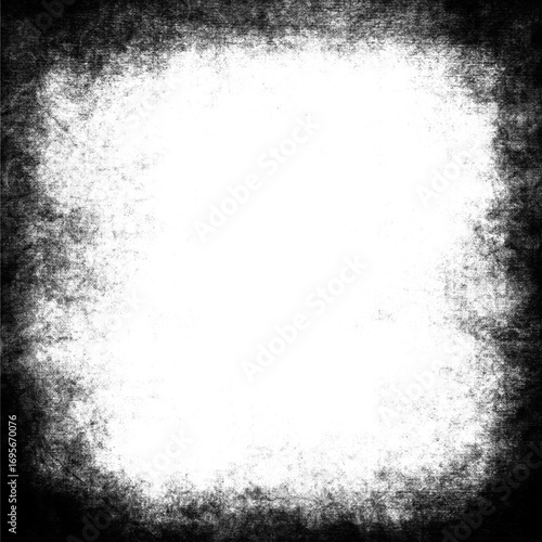 Dark Grunge Frame Overlay Texture for Artistic Designs A Versatile Surface for Adding Depth and Character to Digital Art and Photo Manipulation