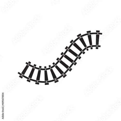Train way  vector railway 