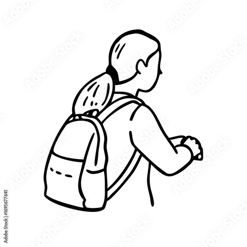 woman with a bag