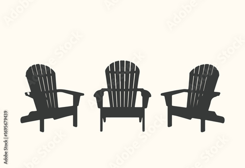 Black and white chairs and table in an empty modern office interior design for a comfortable business meeting roomBlack and white chairs and table in an empty modern office interior design for a comfo