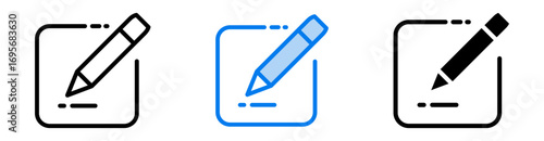 Edit icon set multiple style collection