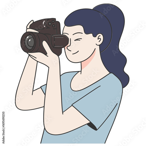 Female photographer