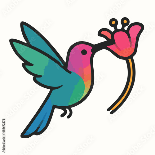 bird with heart