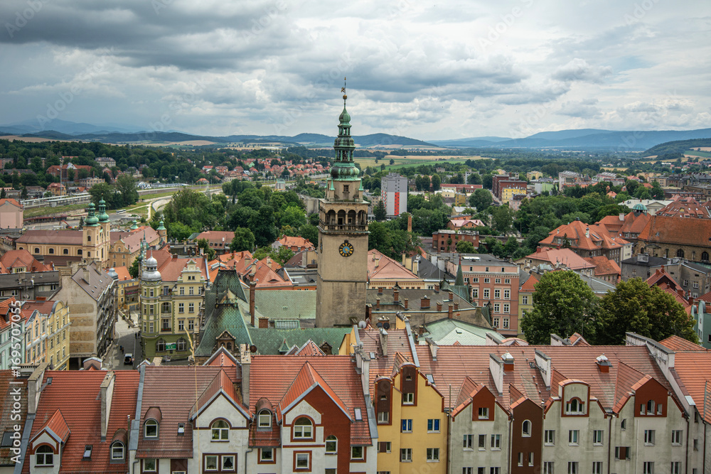 Obraz premium Architecture and streets of Klodzko, Poland.