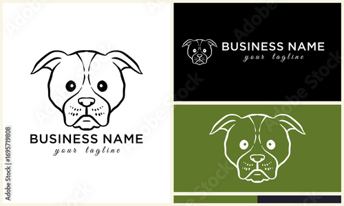 Dog Logo Design Variations. (35)