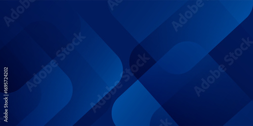 Abstract blue background with glowing geometric lines. Pattern modern