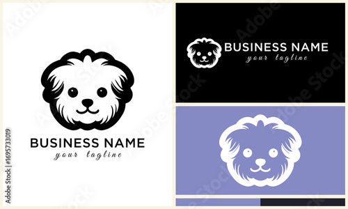 Cute Dog Logo Design Variations.