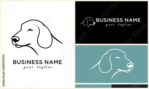Dog Logo Design Variations. (2)