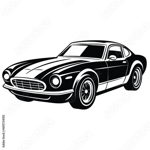 vector illustration of a car