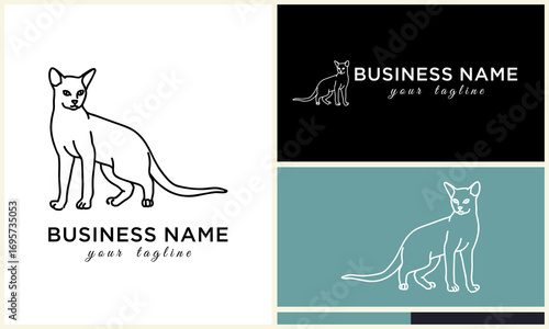 Cat Logo Design Variations. (24)