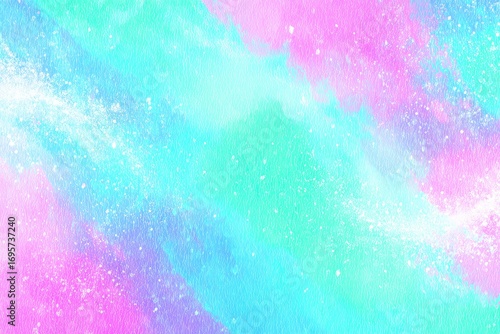 Abstract pastel background with swirling colors and glitter