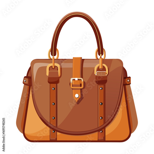 vector illustration of a bag