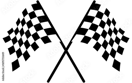 checkered racing flag