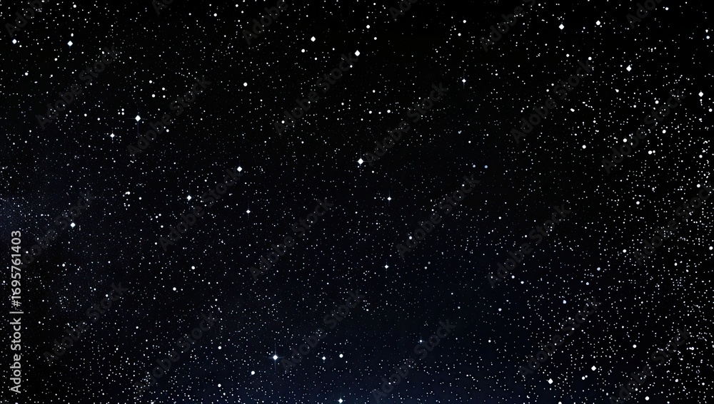 Fototapeta premium Starry night sky filled with countless stars, showcasing the vastness of the universe (1)