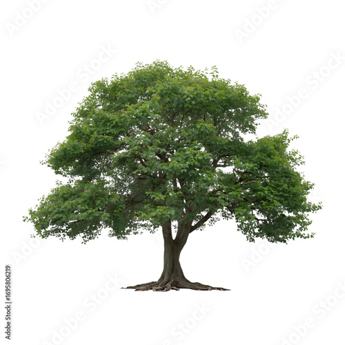 Trees, transparent background, the relaxing shade of nature