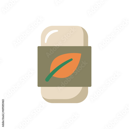 Eco-friendly reusable coffee cup with leaf design brings sustainable style to your daily brew