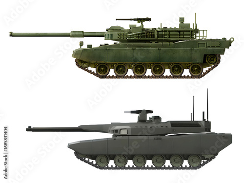 A collection of MBT concepts (top: K2 Black Panther, bottom: K3 MBT). Individual images, in full size, can be found in the portfolio or by name in the site search