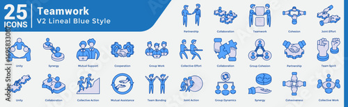 Teamwork Bundle H25 V02 Lineal Blue