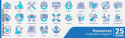Resources Bundle H25 V01 Lineal Blue