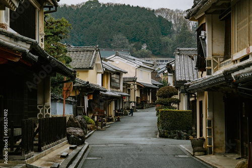 Yokaichi Old Town in Uchiko, Japan