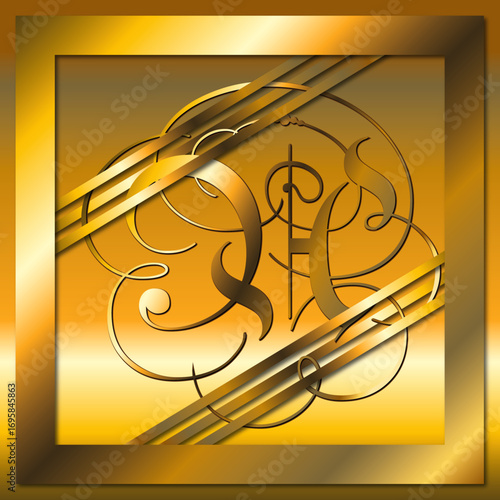 Gold Rahmen A
