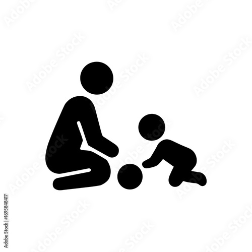 Playing with Ball Icon