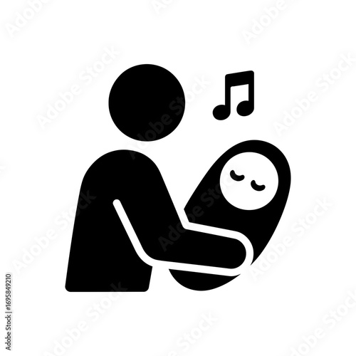Singing a Lullaby Icon
