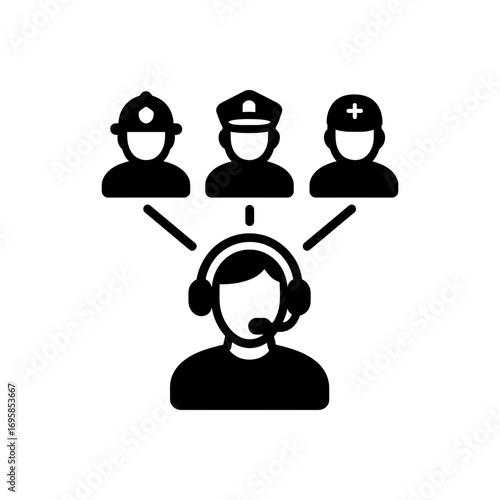 Call Center Emergency Services icon