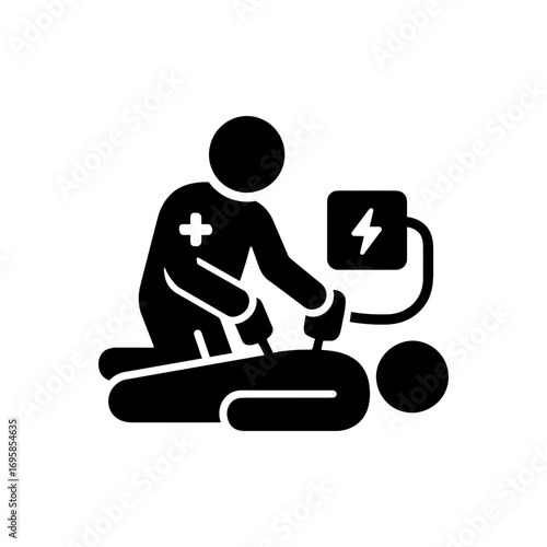 Medical Defibrillator Rescue icon