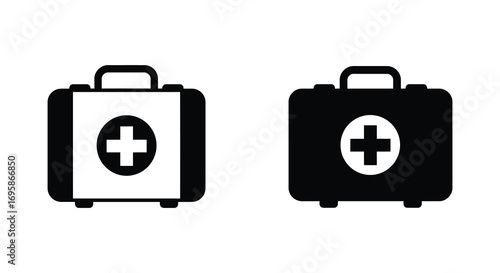 first aid kits ready for emergency medical assistance