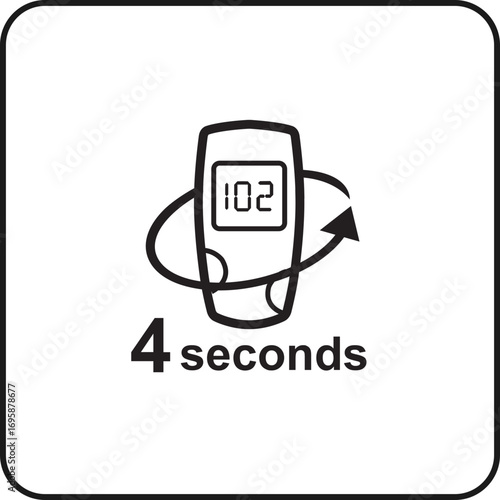 test result in 4 seconds