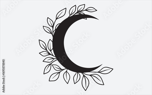 Moon Vector free download, Moon png, Moon vector.