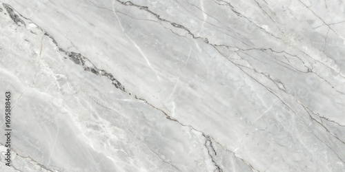 Wallpaper Mural Subtle light grey marble texture with elegant veining for luxurious backgrounds Torontodigital.ca