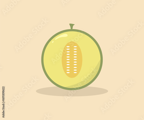 split melon fruit