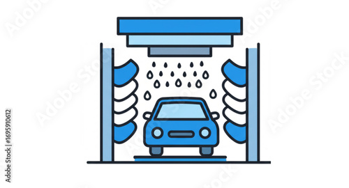  Car wash icon