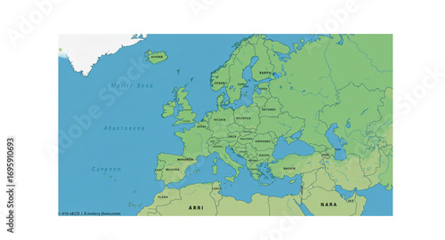 Map of Europe