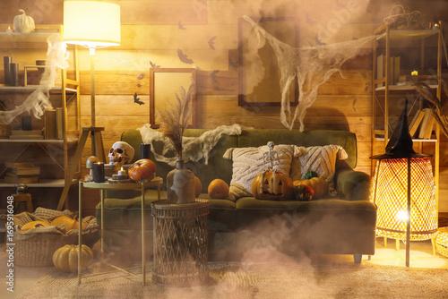 Creepy living room decorate...