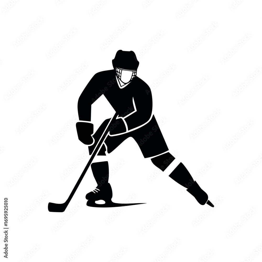 Fototapeta premium Ice Skating Player