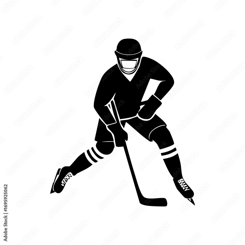 Fototapeta premium Ice Skating Player