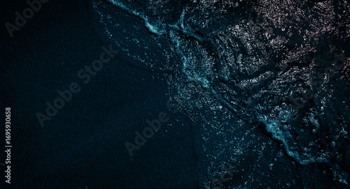 dark blue abstract beach background