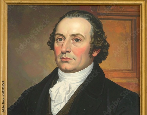 Portrait of a man in 18th-century style