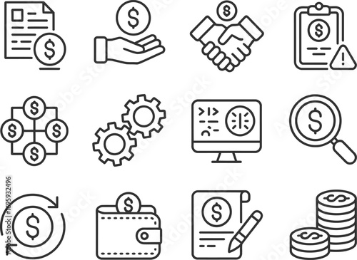 Financial business investment money management strategy growth income return wealth success planning contract deal