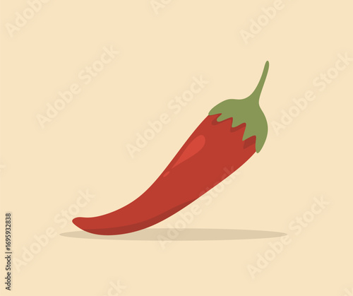hot chili icon concept design
