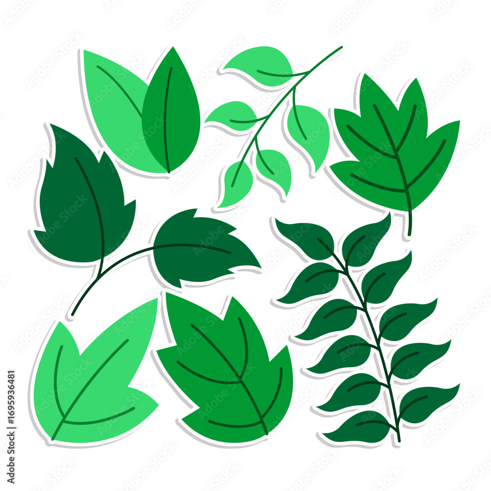 Naklejka premium Home plant cartoon style. potted plant isolated on white
