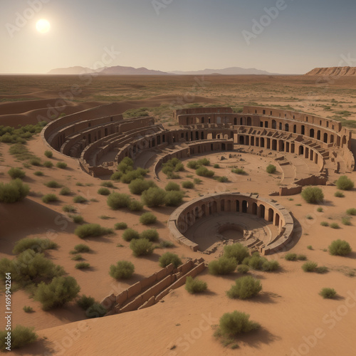the colosseum of wasted land