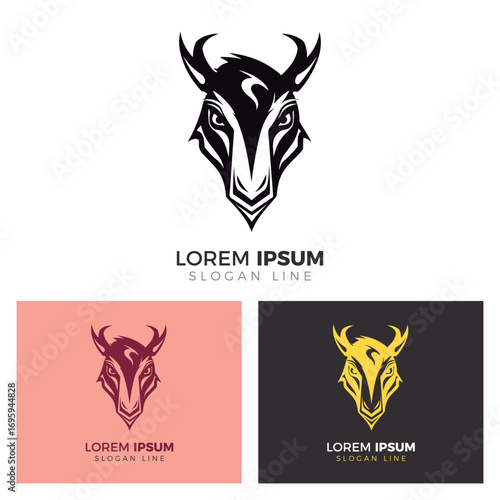 Vector Kangaroo Logo Collection.