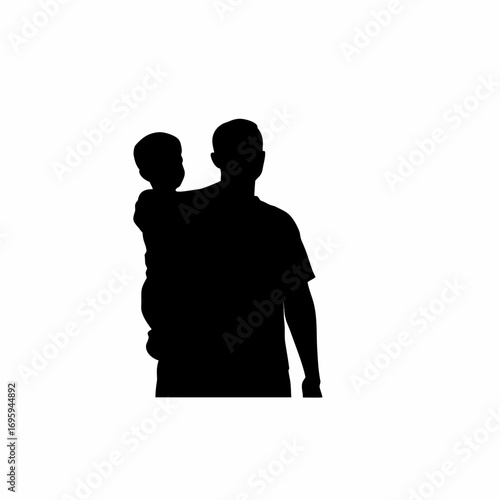 Silhouette of a man supporting a friend in crisis for suicide prevention awareness