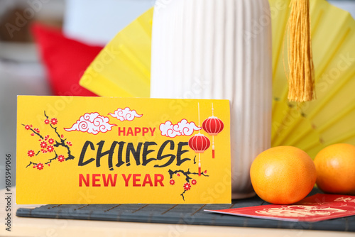 Card for Chinese New Year c...